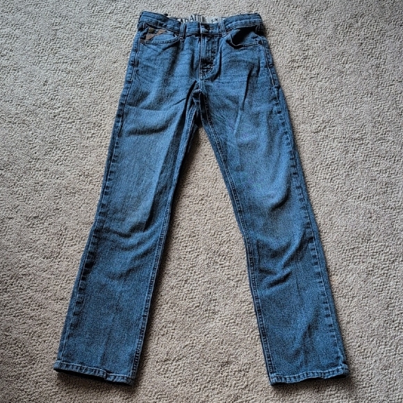 Ariat Boy's Slim & Relaxed Blue Jeans 3 Pairs For 1 Price! - Picture 6 of 12